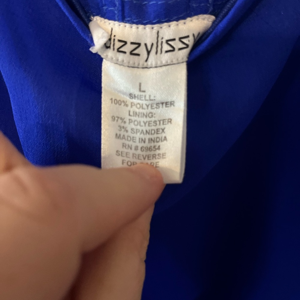Elegant Blue Women's Top‎ - Picture 2 of 4